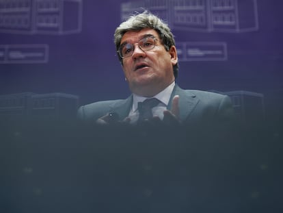 El ministro de Inclusión, Seguridad Social y Migraciones, José Luis Escrivá.