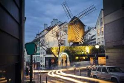 El restaurante Le Moulin de la Galette, en París.