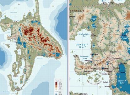 Geografía ficticia de Norscand