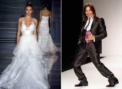 Miranda Kerr desfila para Pronovias y Carmona para Fuentecapala.