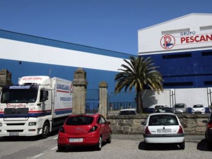 Una factoría de Pescanova en Vigo