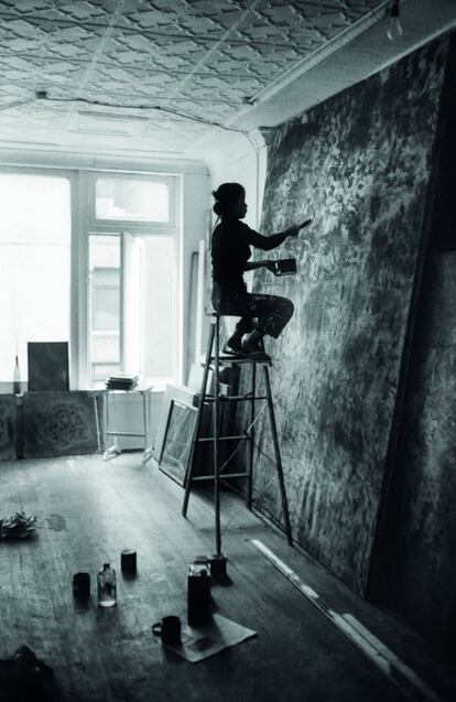 Yayoi Ladder, Nueva York, 1959