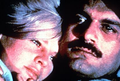 Una escena de 'Doctor Zhivago' (1963) junto a Julie Christie.