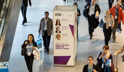 Asistentes al Congreso de Oncología.