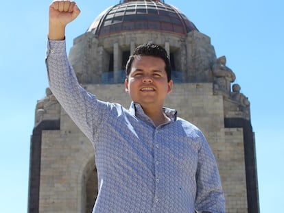 El candidato del PAN Raúl de Jesús Torres Guerrero, primer diputado migrante de la Ciudad de México.