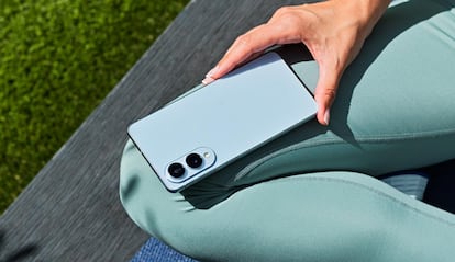 Trasera del teléfono Samsung Galaxy S25 Edge