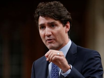 El primer ministro de Canadá, Justin Trudeau.