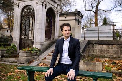 Benoit Gallot, conservador del cementerio parisiense de Père Lachaise, retratado el pasado 22 de noviembre.