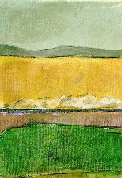 &#39;Paisaje&#39; (1984), de Juan Manuel Díaz-Caneja.