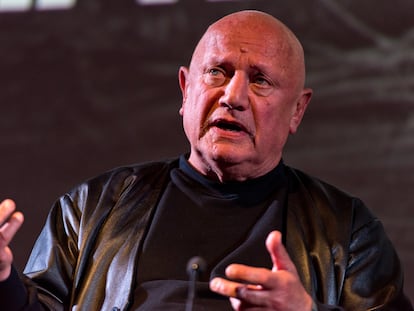 El actor, director y dramaturgo Steven Berkoff, en Londres en 2015.