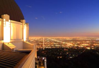 Vista de Los Ángeles desde el Observatorio Griffith.