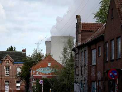 Vista de la central nuclear de Doel (Bélgica), en octubre pasado.