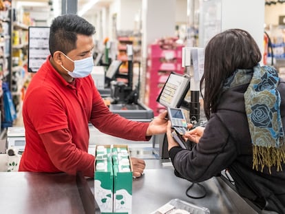 Supermercados cajas