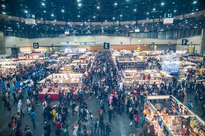 Pabellón de Ifema donde se celebra la Heroes Comic Con.