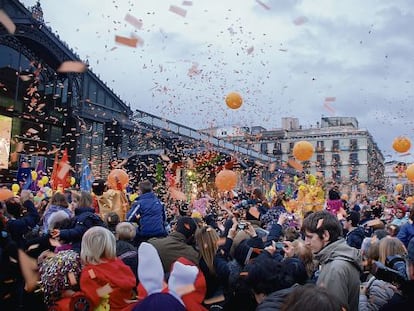 Els gegants ballaran al Born —l’any passat ja va ser l’escenari— en honor del Rei Carnestoltes.