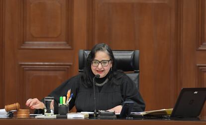 Norma Piña, ministra presidenta de la Suprema Corte de Justicia de la Nación