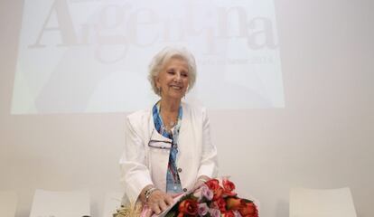 Estela de Carlotto na Feira Internacional do Livro de Guadalajara