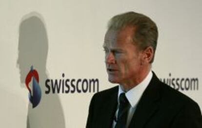 File picture of Carsten Schloter CEO of Swisscom