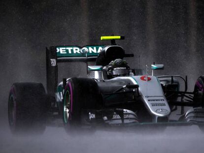 Rosberg, este viernes, durante el segundo ensayo en el Red Bull Ring. 