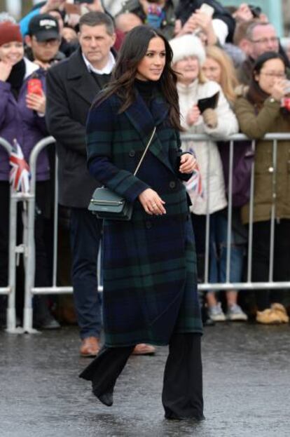 Meghan Markle, durante su visita a Escocia, el pasado febrero.