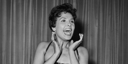 La actriz y cantante Lena Horne en una imagen de la década de los 50