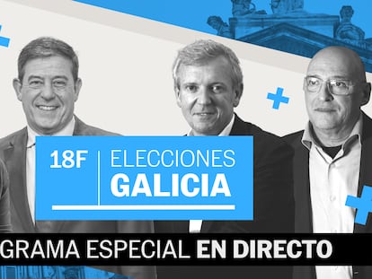 EL PAÍS emite este domingo un programa de televisión a partir de las 19.00 horas sobre la noche electoral en Galicia