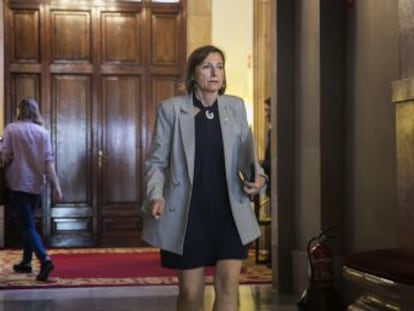 La presidenta de la Cámara catalana duda que la Constitución ampare las medidas propuestas por el Gobierno