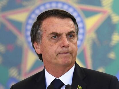 El presidente de Brasil, Jair Bolsonaro.