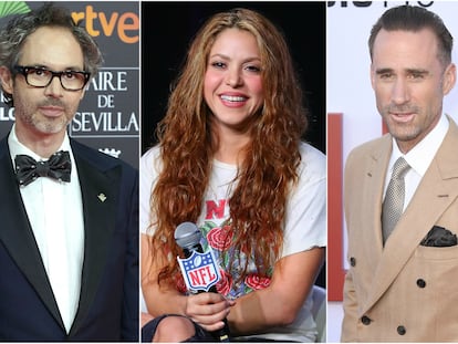 James Rhodes, Shakira y Joseph Fiennes.