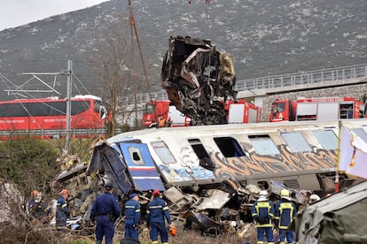 Accidente de tren Grecia