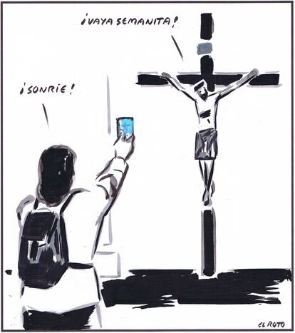 Viñeta de El Roto del 17 de abril de 2022