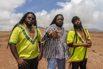 Los integrantes de Morgan Heritage.