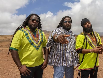 Los integrantes de Morgan Heritage.