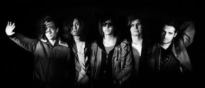 El grupo de rock The Strokes, en una imagen promocional.