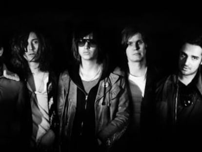 El grupo de rock The Strokes, en una imagen promocional.