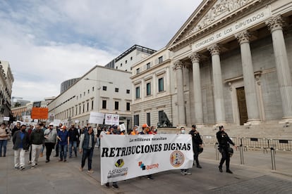 Manifestacion militares Madrid