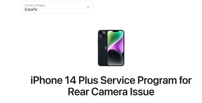 Programa de reparación del iPhone 14 Plus