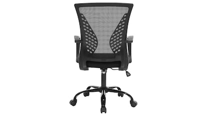 Silla con respaldo transpirable.