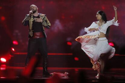 El cantante Joci Pápai representa a Hungría con la canción 'Origo'.