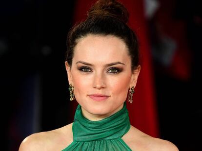 Daisy Ridley, en el estreno en Londres de &#039;Asesinato en el Orient Express&#039;, el pasado noviembre.