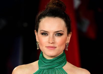 Daisy Ridley, en el estreno en Londres de 'Asesinato en el Orient Express', el pasado noviembre.
