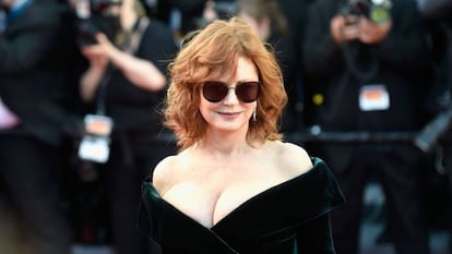 Susan Sarandon no último Festival de Cannes.