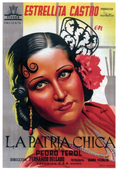 Poster de Estrellita Castro de 1943.