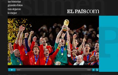 Portada del especial de ELPAÍS.com 'Resumen del año 2010'