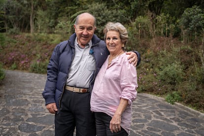 Carlos Uribe Velez, y María Cristina Samper, el 22 de diciembre del 2023.