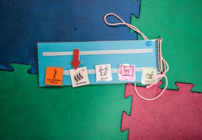 Los pictogramas que se usan para agilizar el aprendizaje de la lengua de signos.