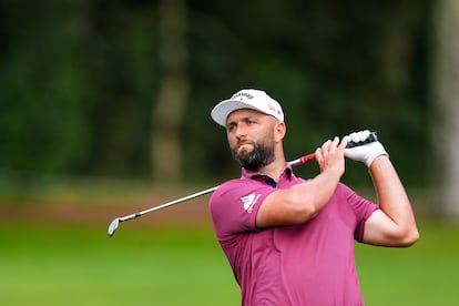 Jon Rahm, durante la segunda jornada del LIV Andalucía.