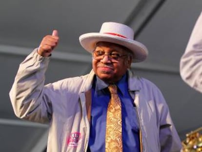 Ellis Marsalis en el New Orleans Jazz &amp; Heritage Music Festival de 2013.