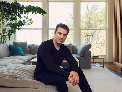 Brian Chesky, consejero y fundador de Airbnb, en una fotografía facilitada por la empresa.