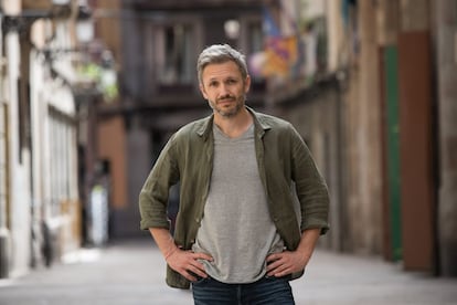 Jason Hickel, retratado en Barcelona.